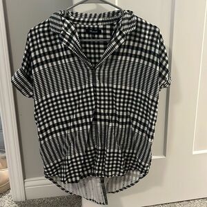 Madewell Checkered Top